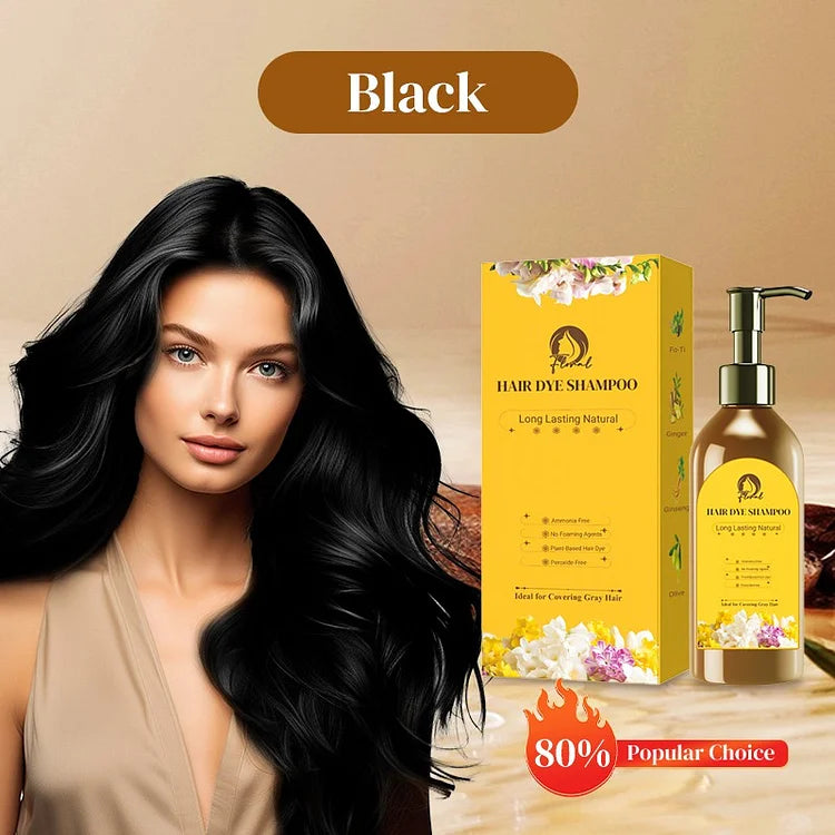 ✨Japanese Long Lasting Natural Hair Dye Shampoo ✨ Buy 1 Bottle 🧴 Get 1 Bottle FREE 🧴