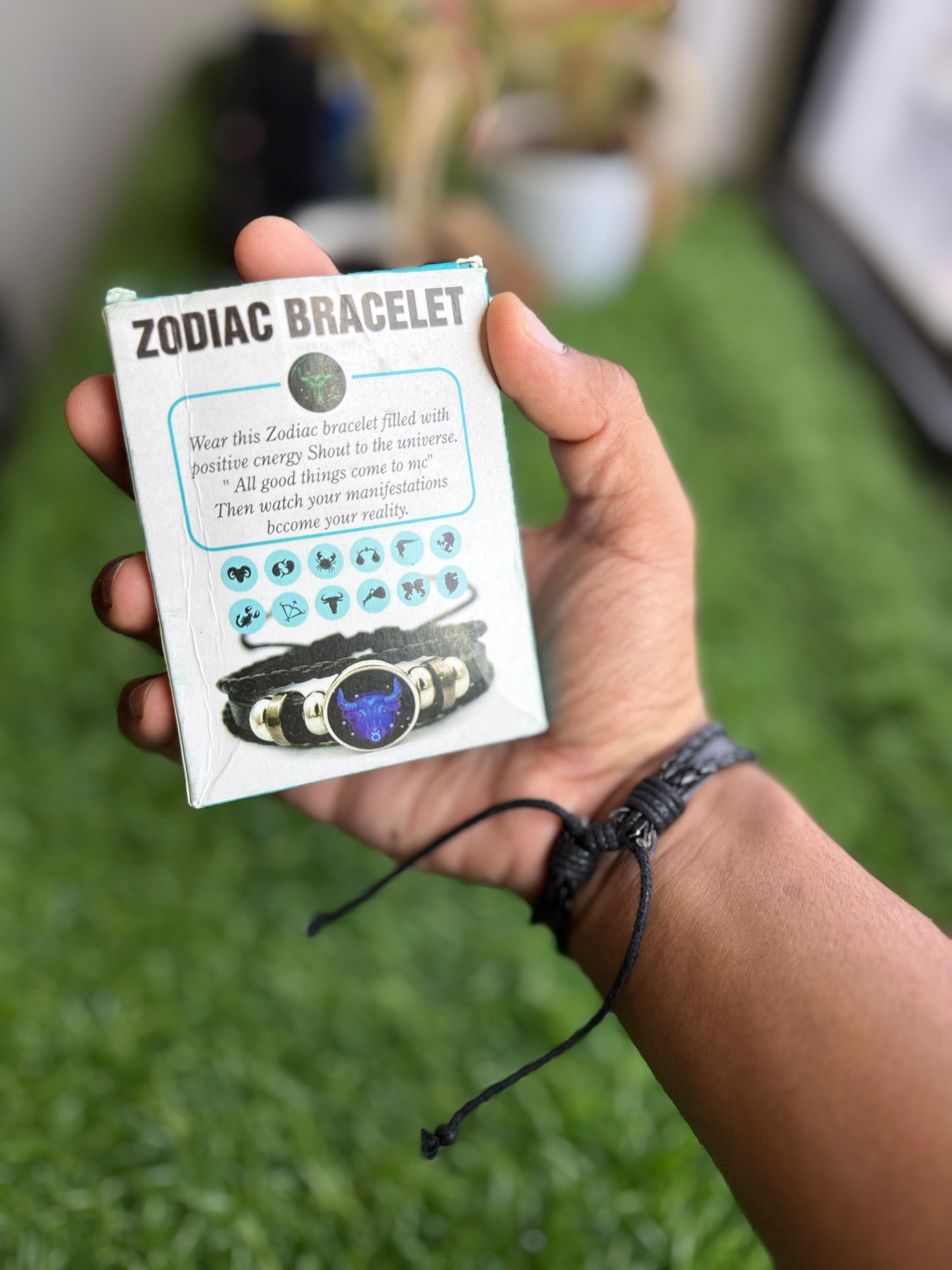 Zodiac Manifestation Energy Bracelet – Magnet for Luck & Wealth