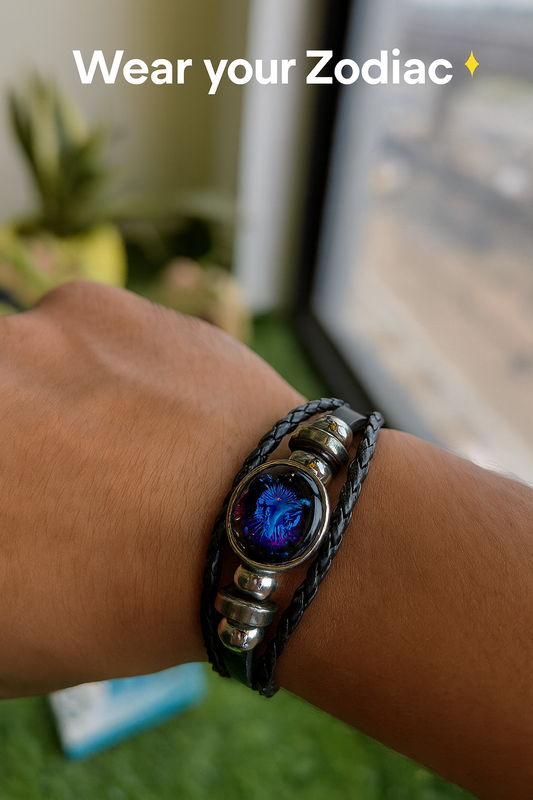 Zodiac Manifestation Energy Bracelet – Magnet for Luck & Wealth