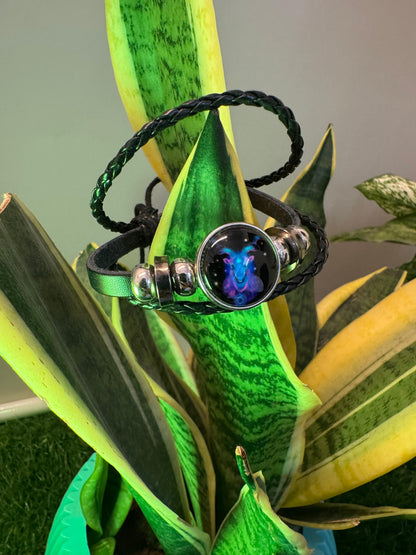 Zodiac Manifestation Energy Bracelet – Magnet for Luck & Wealth